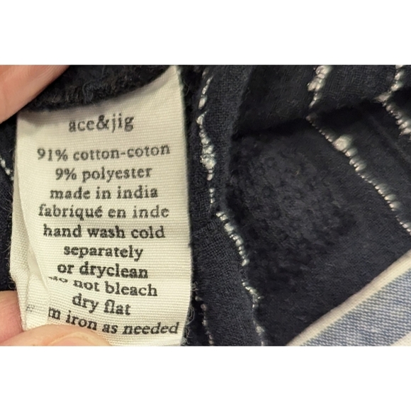 Ace & Jig Cotton Blend Patchwork Pocket Dress Size Small - Picture 5 of 6